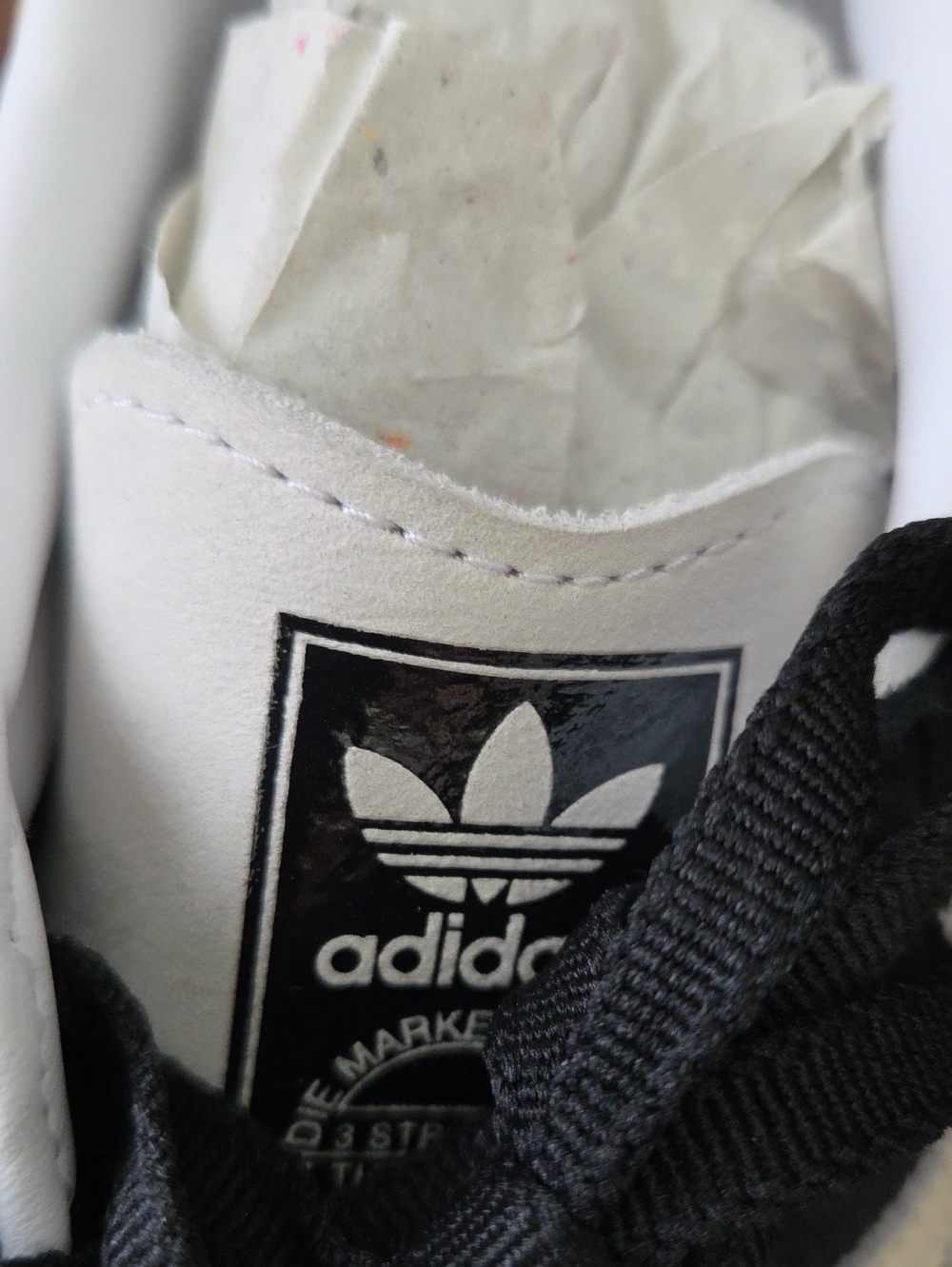 ADIDAS SAMBA ORIGINALS OG W CREAM BLACK 6.5 WITH BOX SNEAKERS SHOES - Picture 10 of 13
